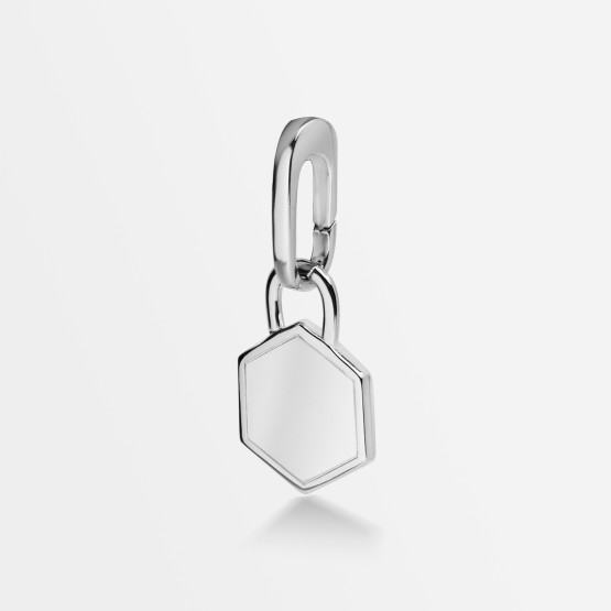 Hexagon Clip-on Pendant